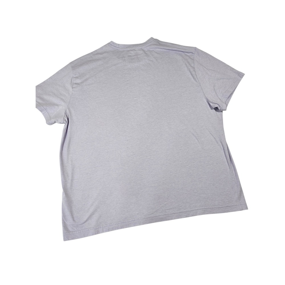 Banana Republic Mens Premium Wash T-Shirt XL Light Purple Lavender Crewneck Tee - Picture 2 of 6